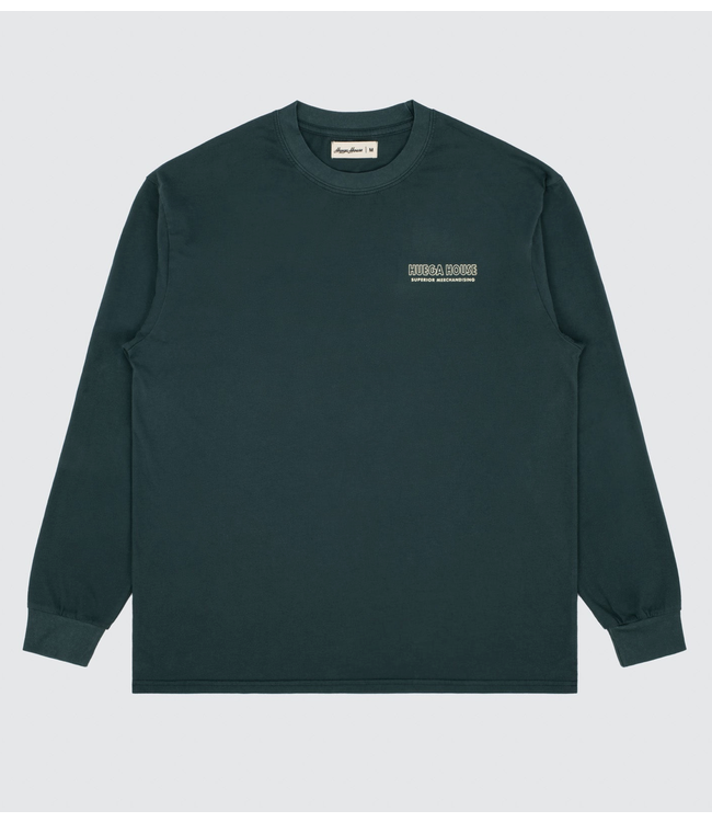 Long Sleeve Premium Tee- Green