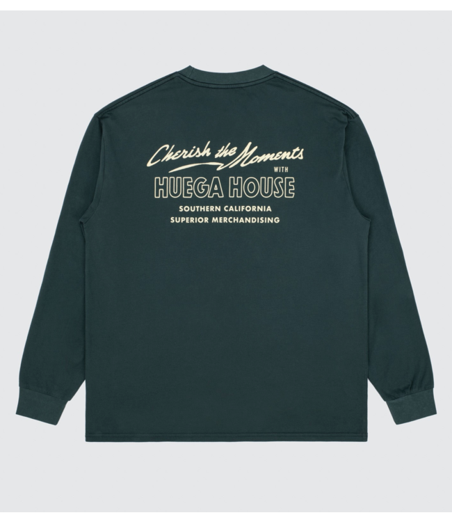 Long Sleeve Premium Tee- Green