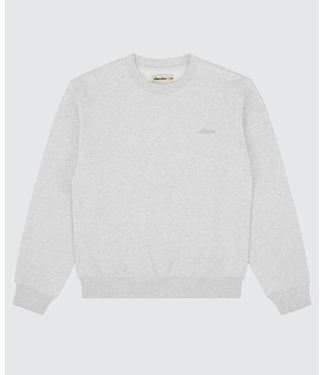 Huega House Essential Crewneck-Heather Grey