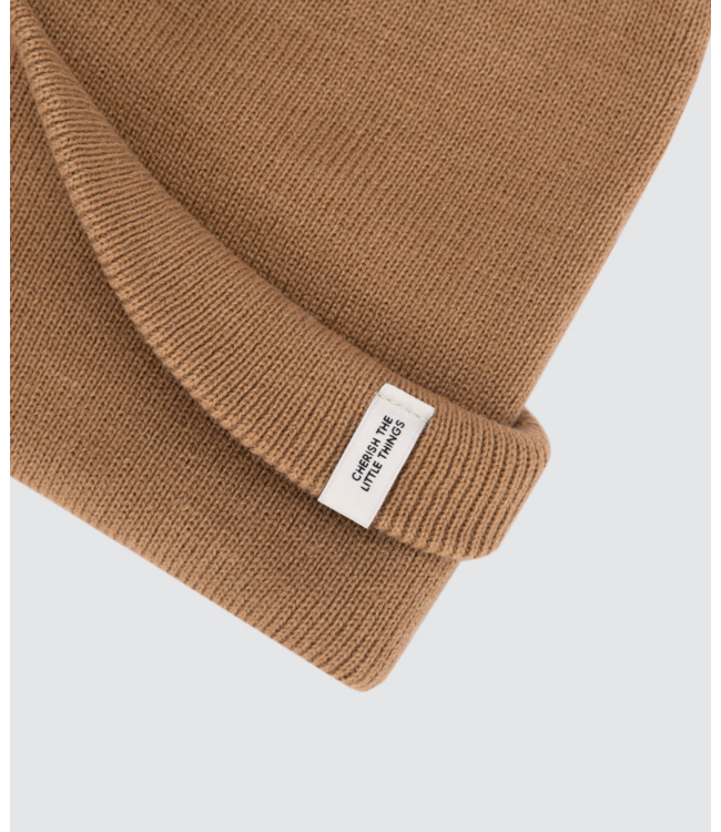Cuffed Beanie- Camel