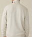 High Standard Fleece Quarter Zip- Antique Ivory Heather