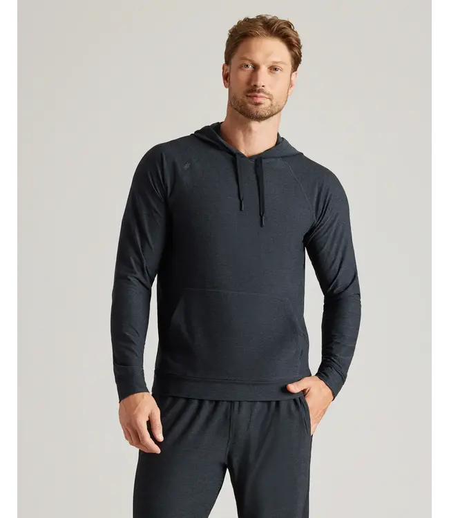 Atmosphere Midweight Hoodie- True Black
