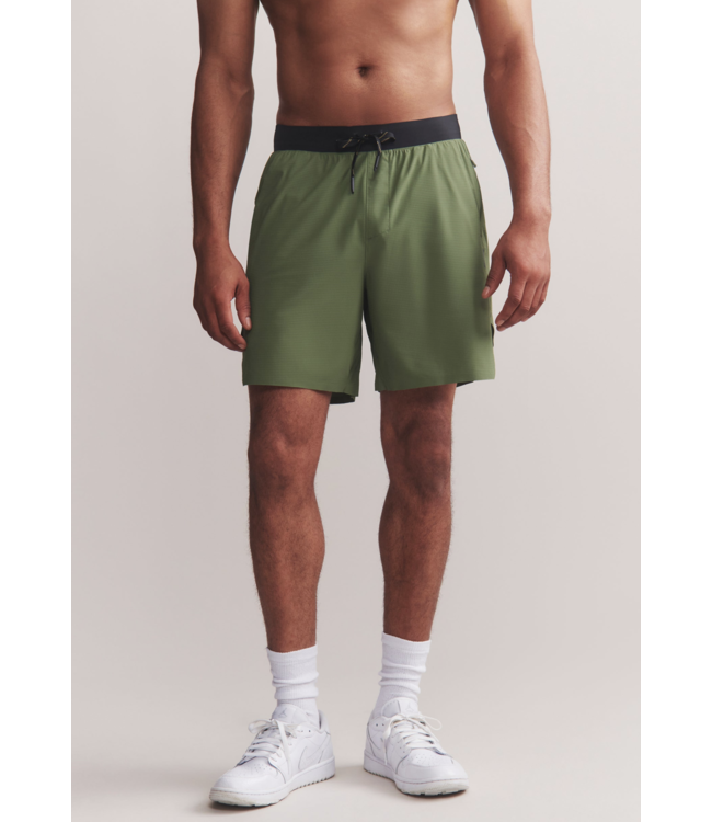 7' INVICTUS RIPSTOP SHORT - UNLINED- OLIVINE