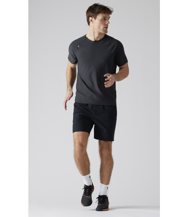 7' PURSUIT SHORT - UNLINED- Black