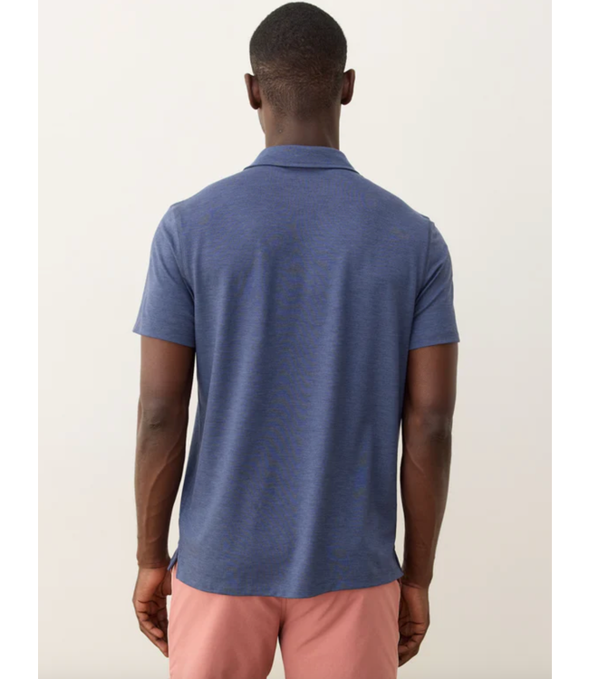 Air Pocket Polo- Vintage Indigo