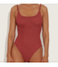Camille Swim- Metallic Rosewood