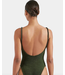 Camille Swim- Metallic Kahki