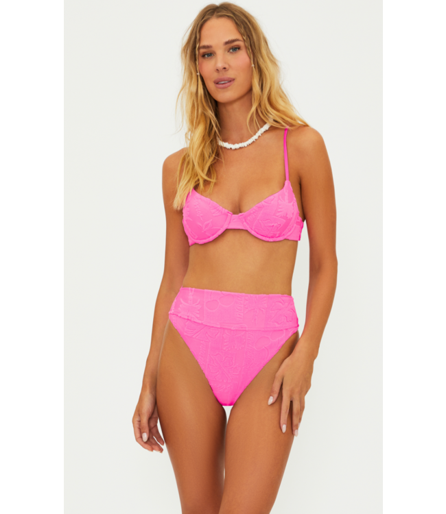 Camilla Top  & Highway Bottom Set- Strawberry Stand Terry