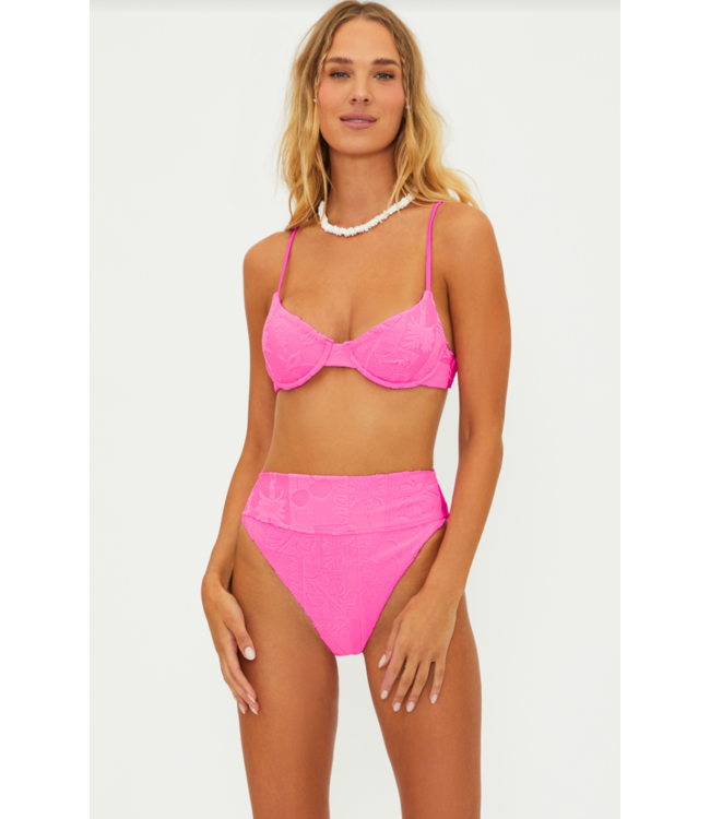 Camilla Top  & Highway Bottom Set- Strawberry Stand Terry
