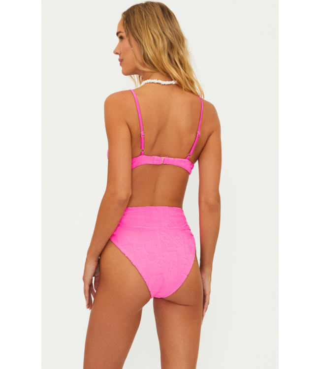 Camilla Top  & Highway Bottom Set- Strawberry Stand Terry