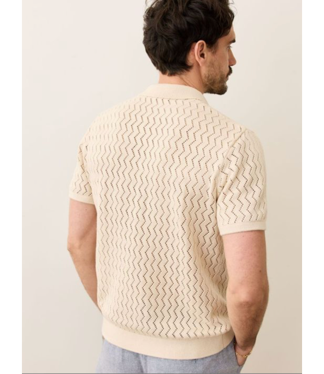 Archive Cyrus Sweater Polo- Natural