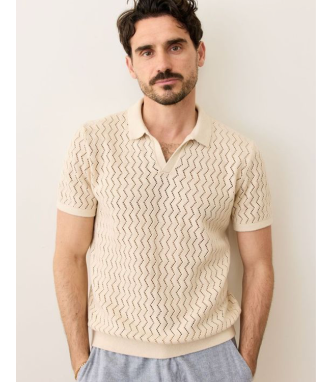 Archive Cyrus Sweater Polo- Natural