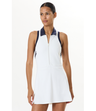 Splits59 Austin Rigor Dress- White/Indigo