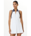 Austin Rigor Dress- White/Indigo