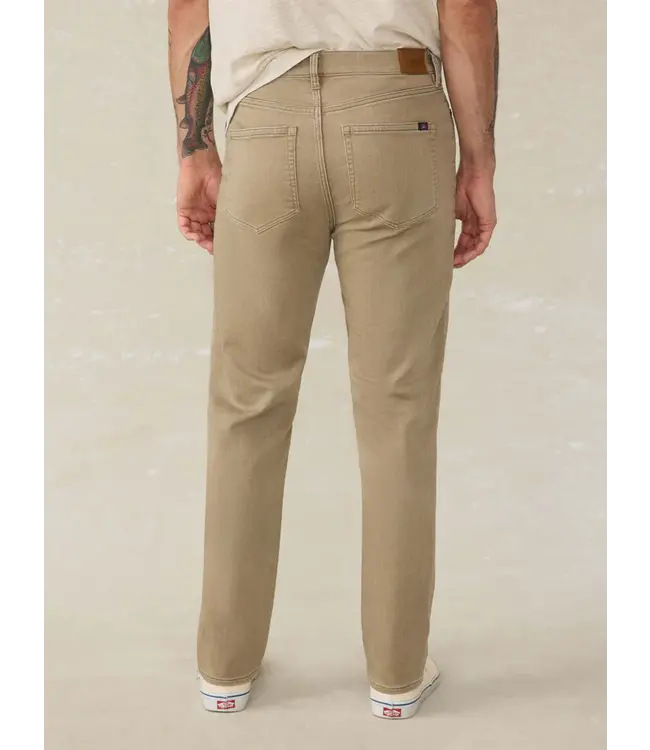 Stretch Terry 5Pocket- Desert Khaki