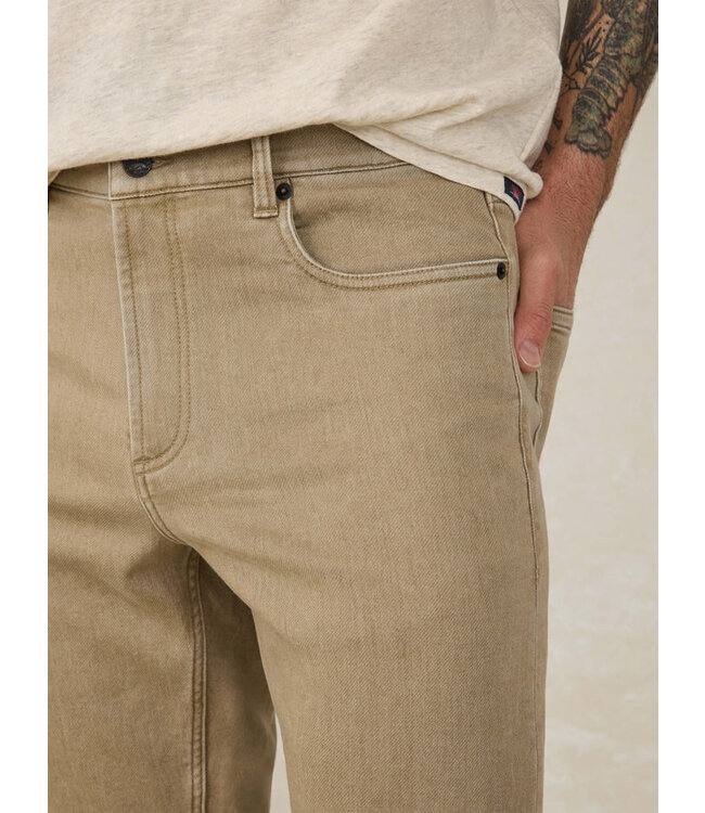 Stretch Terry 5Pocket- Desert Khaki