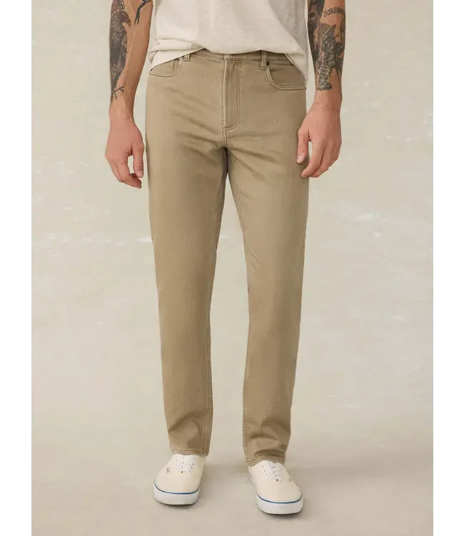 Stretch Terry 5Pocket- Desert Khaki