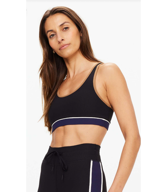 The Upside Revolver Jade Racerback Bra- Black