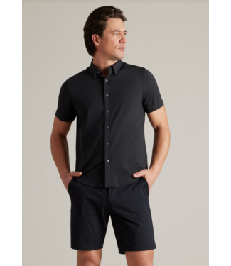 Rhone Apparel Commuter Short Sleeve Shirt- Black