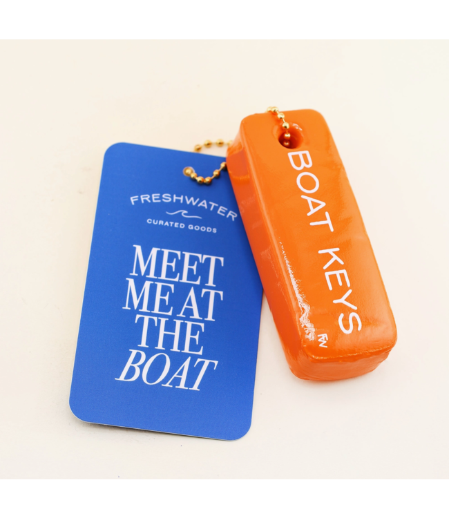 Boat Keys Floating Keychain