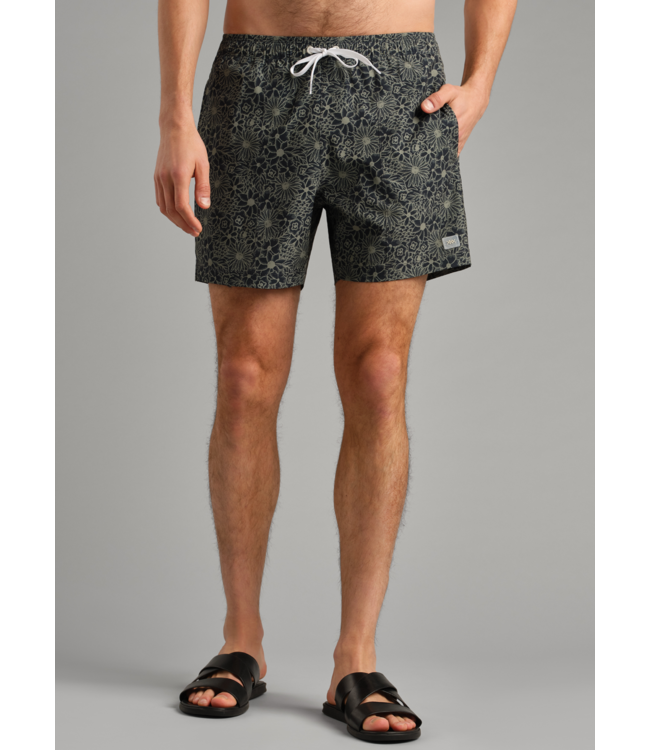 4' R&R Trunk- True Navy/Green Sage Floral