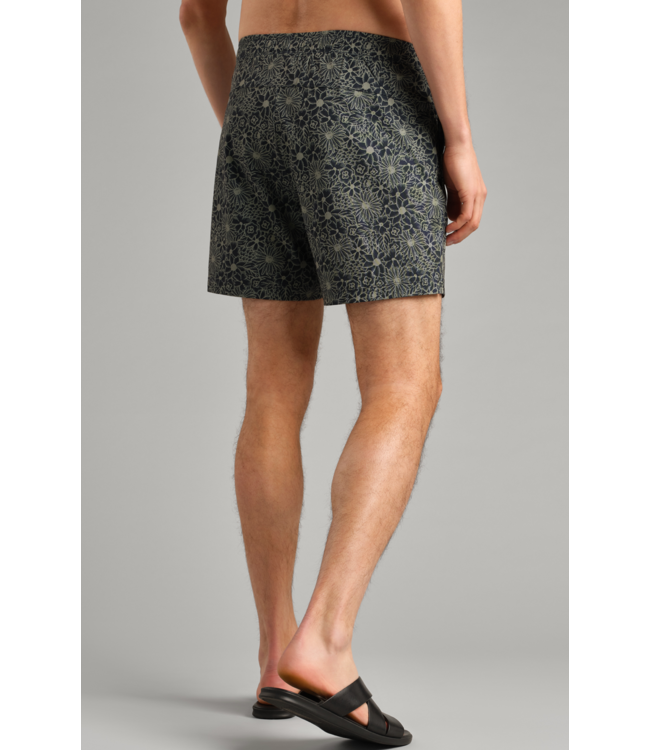 4' R&R Trunk- True Navy/Green Sage Floral