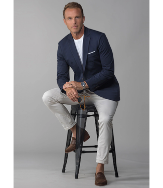 Collars & Co. Maverick Performance Blazer- Navy
