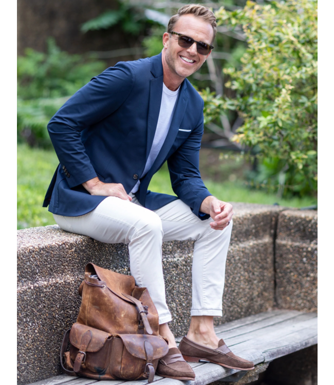 Maverick Performance Blazer- Navy