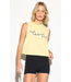SG High Vibe Doheny Crop Tank- Sunbeam