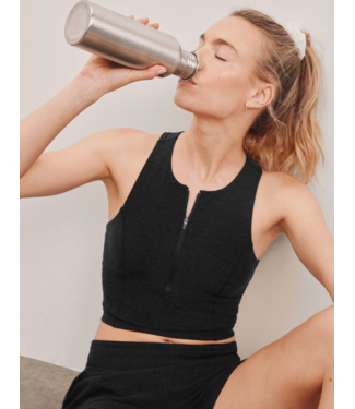 Beyond Yoga Spacedye Move Up Cropped Tank- Darkest Knight