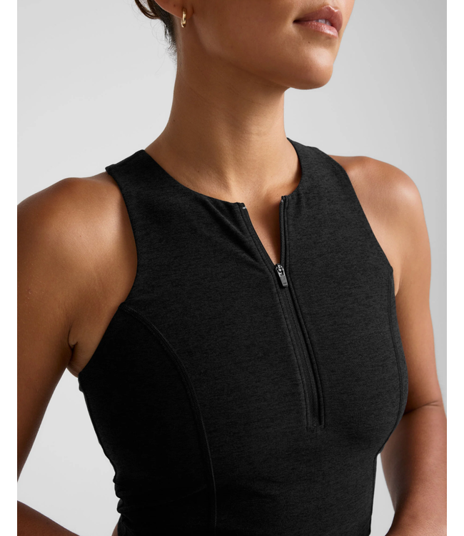 Spacedye Move Up Cropped Tank- Darkest Knight