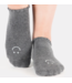 Women's Happy Full Foot Grip Sock- Charcoal