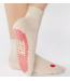 Love Ankle Grip Sock- Ivory