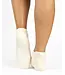 Happy Terry Full Foot Grip Sock- Ivory