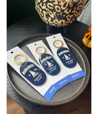 Freshwater Curated Goods Marblehead Sailing Club Keychain