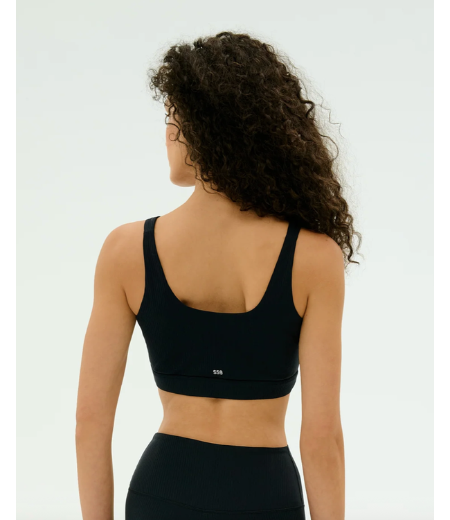 Airweight Rib Bra- Black