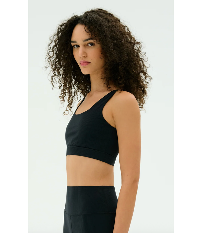 Airweight Rib Bra- Black