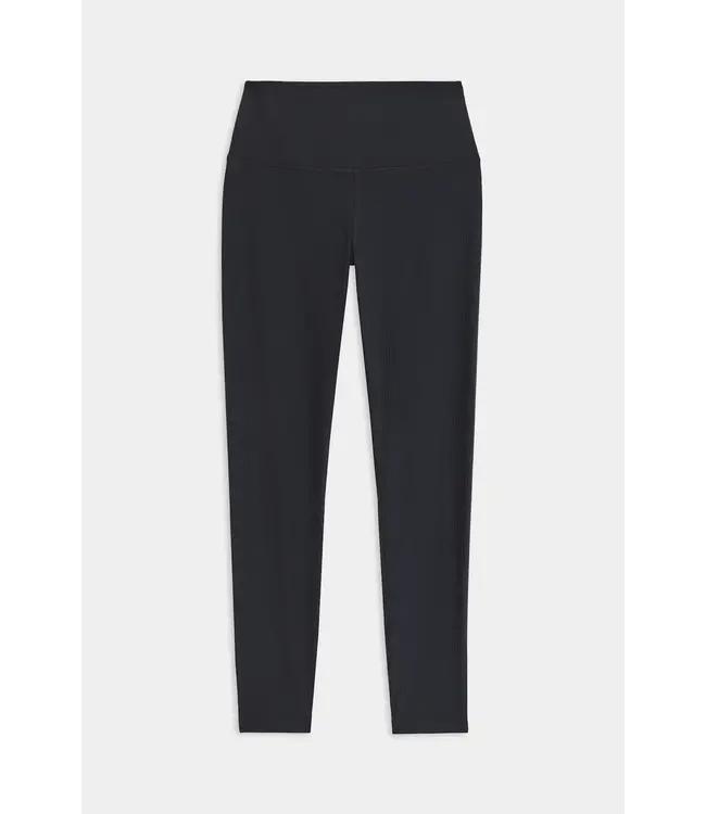 Airweight Rib High Waist 7/8 - Black