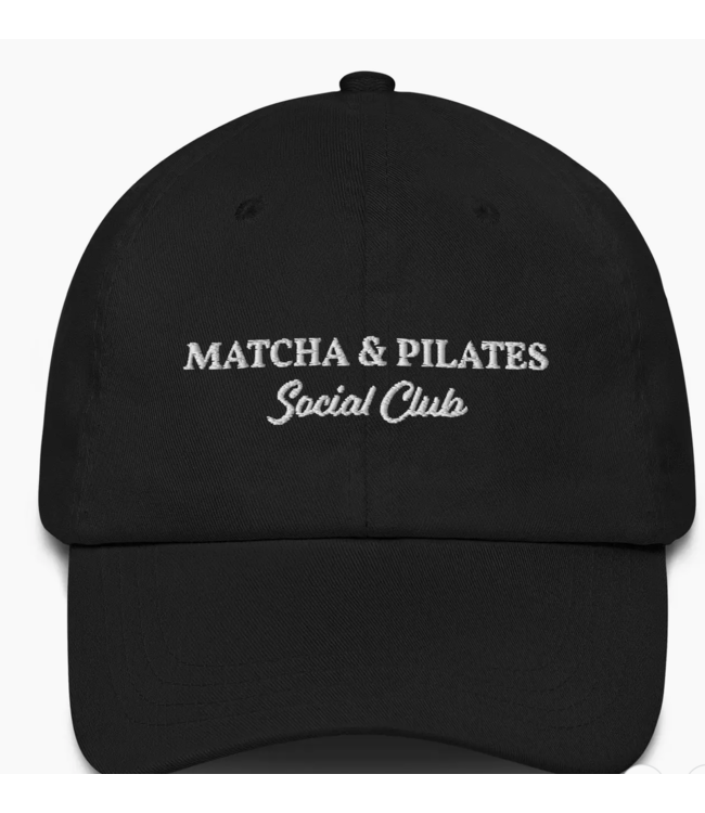 Matcha & Pilates Social Club Cap