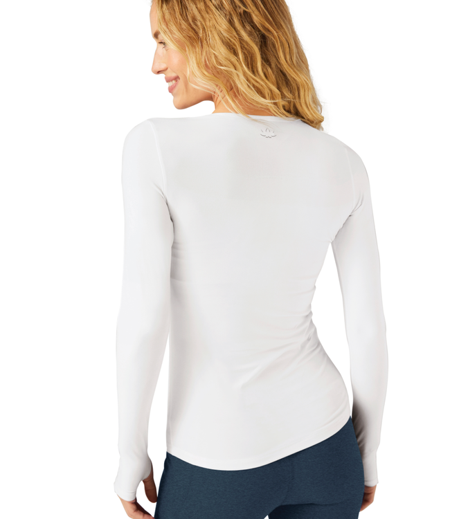 Featherweight Classic Crew Pullover- Cloud White