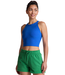 Spacedye Refocus Cropped Tank- Court Blue Heather
