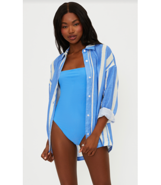 Beach Riot Cassidy Top- Harbor Stripe
