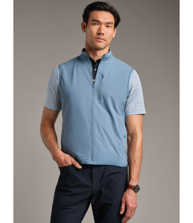 Top Flight Vest- Blue Stone