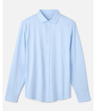 Rhone Apparel Commuter Shirt Semi Spread Collar- Business Blue