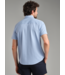 Commuter Seersucker Short Sleeve Button Down- Light Blue