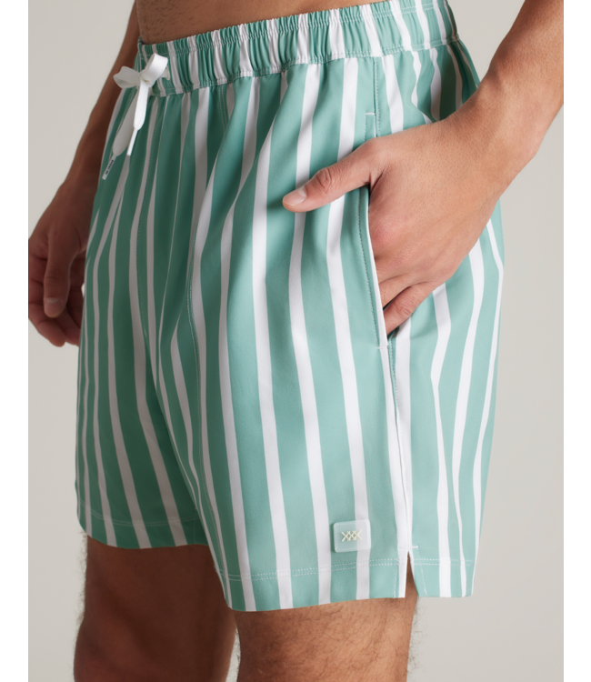 5.5" R&R Trunk- Tidal Green Wide Stripe