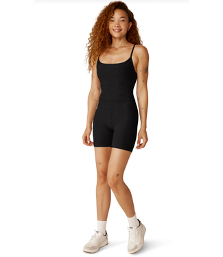 Beyond Yoga Spacedye Keep Pace Biker Jumpsuit- Darkest Knight