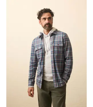 Faherty Brand Legend Sweater Shirt- Three Lakes Plaid