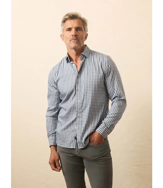 The Movement Shirt- Sky Break Gingham