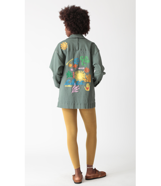 Electric & Rose Chore Jacket Cali- Army